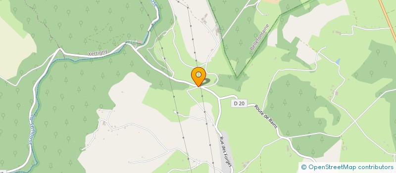 localisation de l'entreprise SCI LES BAINS SR  PLOMBIERES LES BAINS