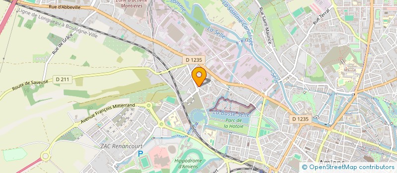 localisation de l'entreprise SCI LES BALCONS DE LA HOTOIE à AMIENS