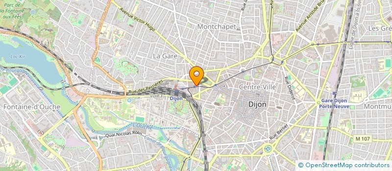 localisation de l'entreprise SCI LES BALCONS FLEURIS à DIJON