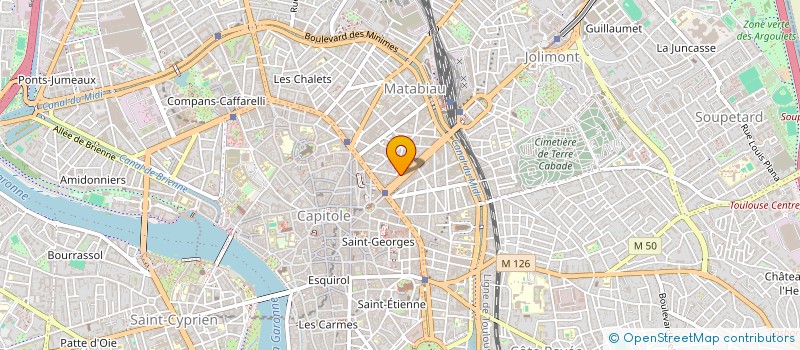 localisation de l'entreprise SCI LES BALCONS FLEURIS à TOULOUSE