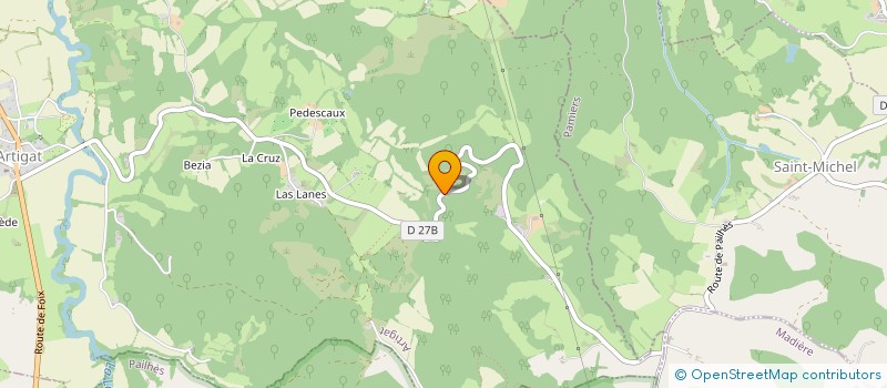 localisation de l'entreprise SCI LES BALENTOUS à ARTIGAT