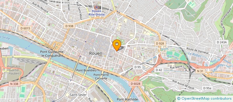 localisation de l'entreprise SCI LES BALISIERS à ROUEN