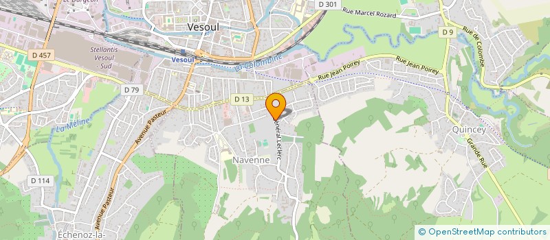 localisation de l'entreprise SCI LES BALLASTIERES  NAVENNE