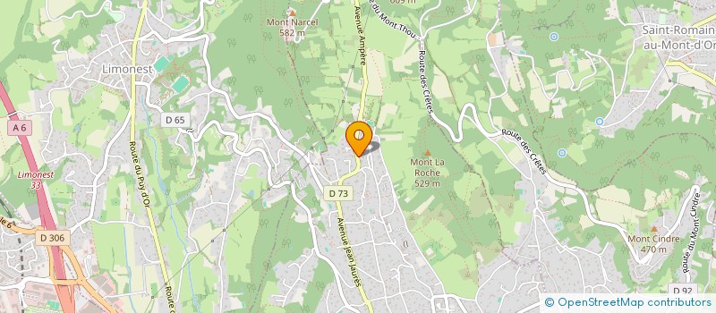 localisation de l'entreprise SCI LES BALMES  SAINT-DIDIER-AU-MONT-D'OR