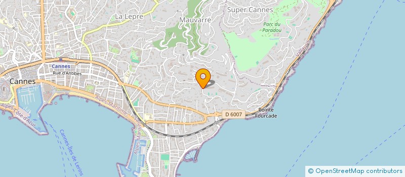 localisation de l'entreprise SCI LES BALMETTES à CANNES