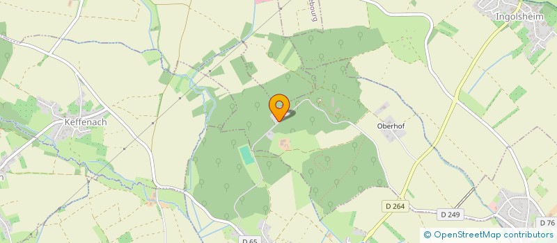 localisation de l'entreprise SCI LES BAMBOUS  HUNSPACH