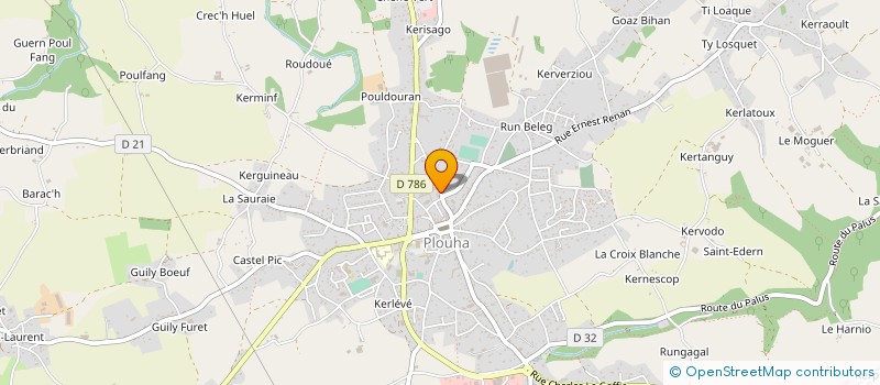 localisation de l'entreprise SCI LES BAMBOUS  PLOUHA