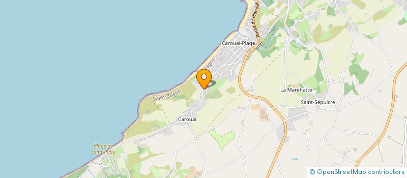 localisation de l'entreprise SCI LES BANCHES  ERQUY