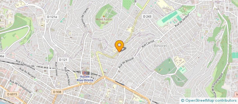 localisation de l'entreprise SCI LES BARGES  ROUEN