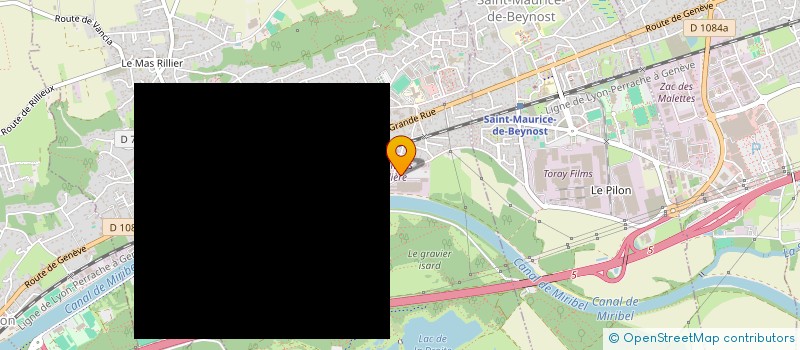 localisation de l'entreprise SCI LES BARNELLES à MIRIBEL