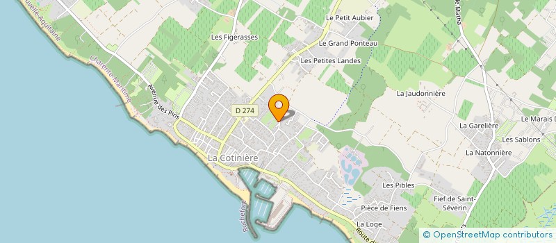 localisation de l'entreprise SCI LES BARRAUDES  SAINT-PIERRE-D'OLERON