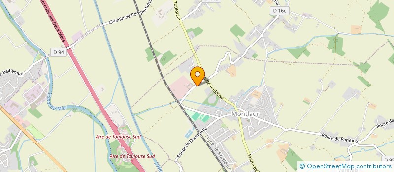 localisation de l'entreprise SCI LES BARROTS  MONTLAUR
