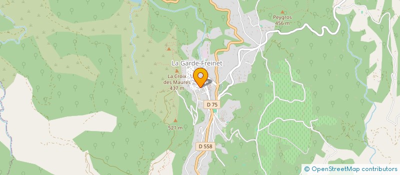 localisation de l'entreprise SCI LES BASSES BRUYERES à LA GARDE-FREINET