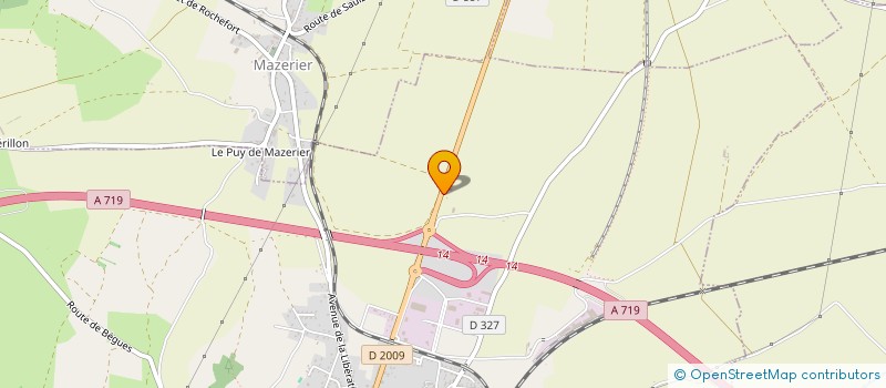 localisation de l'entreprise SCI LES BASSETS à GANNAT