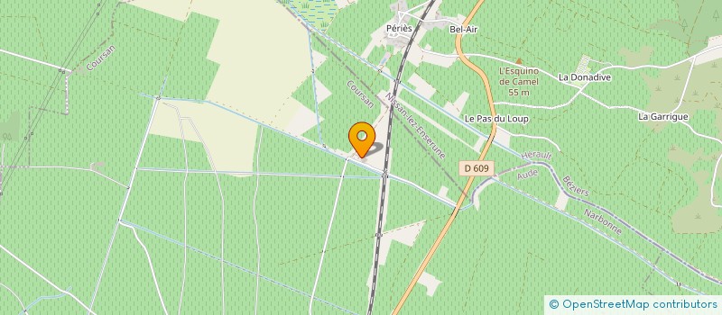 localisation de l'entreprise SCI LES BASTIDES DE BISE  ARMISSAN