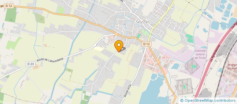 localisation de l'entreprise SCI LES BASTIDES DE SAINT AGUE  SEYSSES