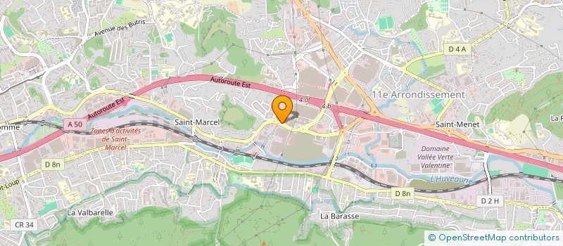 localisation de l'entreprise SCI LES BASTIDONS à MARSEILLE