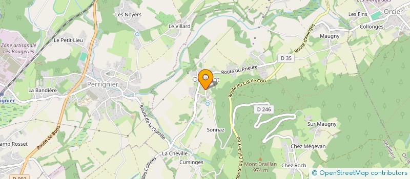 localisation de l'entreprise SCI LES BASTIONS DU LEMAN  DRAILLANT