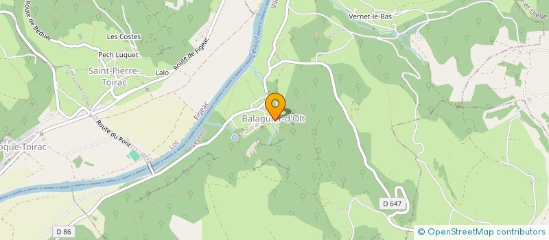 localisation de l'entreprise SCI LES BAUMES à VILLENEUVE