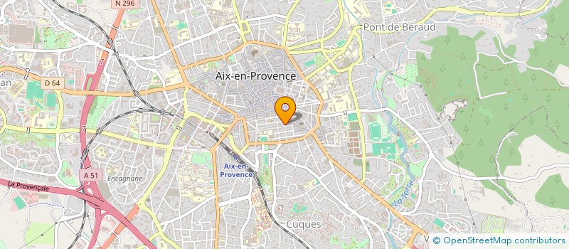 localisation de l'entreprise SCI LES BAUX à AIX-EN-PROVENCE