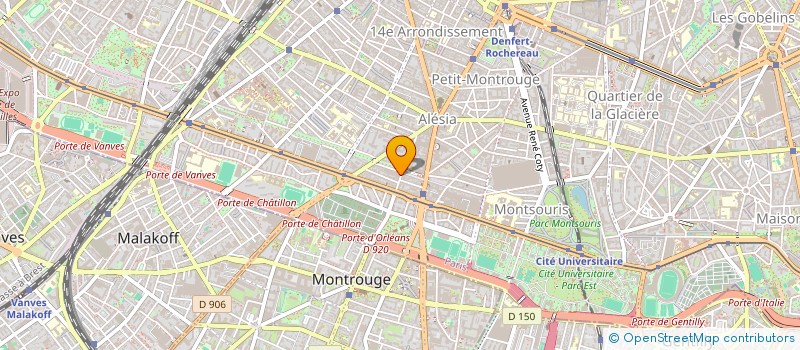 localisation de l'entreprise SCI LES BAUX DE L'ETENDUE  PARIS