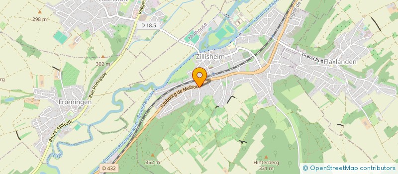 localisation de l'entreprise SCI LES BEBOU'S  FRNINGEN