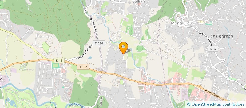 localisation de l'entreprise SCI LES BECASSES  CALLIAN