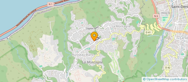localisation de l'entreprise SCI LES BELIERS à SAINT-DENIS
