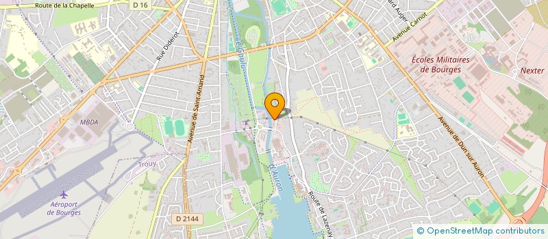 localisation de l'entreprise SCI LES BELLES IMAGES  BOURGES