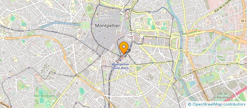 localisation de l'entreprise SCI LES BELLES MAISONS à MONTPELLIER
