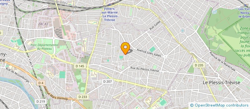 localisation de l'entreprise SCI LES BELLES VIES  CHAMPIGNY-SUR-MARNE