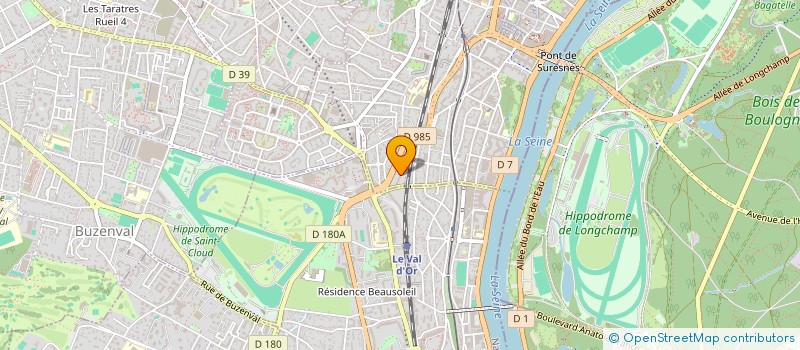 localisation de l'entreprise SCI LES BELS D'OR à SURESNES