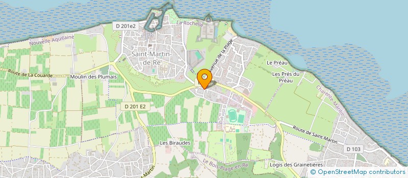 localisation de l'entreprise SCI LES BELUGAS  SAINT-MARTIN-DE-RE