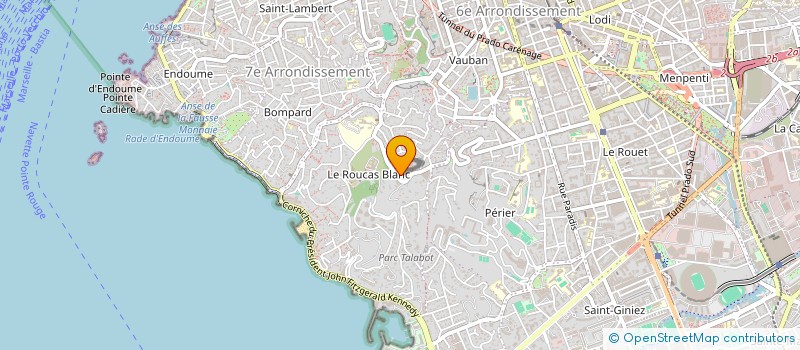 localisation de l'entreprise SCI LES BENBENS FRINGUANTS à MARSEILLE
