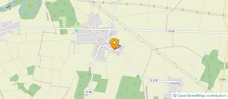 localisation de l'entreprise SCI LES BENISSONS  ORMOY