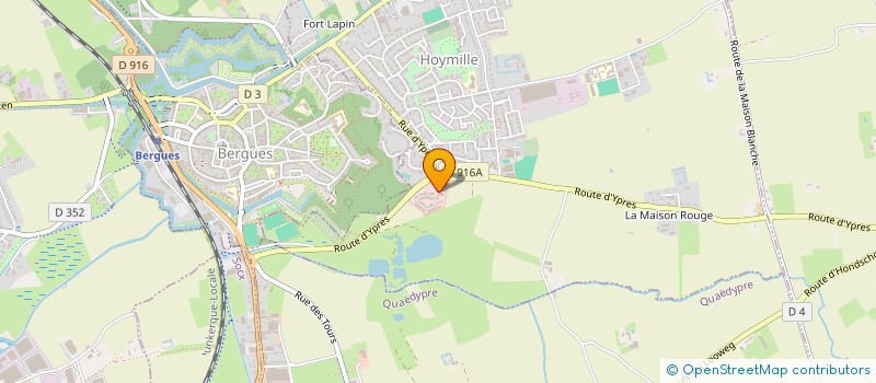 localisation de l'entreprise SCI LES BER'S  HOYMILLE