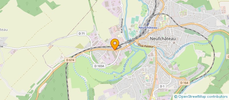 localisation de l'entreprise SCI LES BERGERIES à NEUFCHATEAU