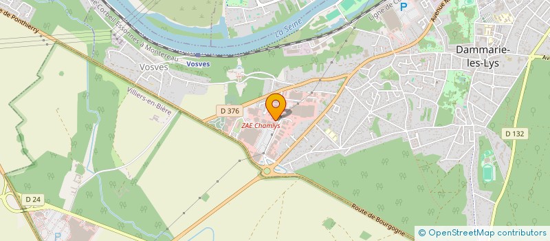 localisation de l'entreprise SCI LES BERGERIES à DAMMARIE-LES-LYS