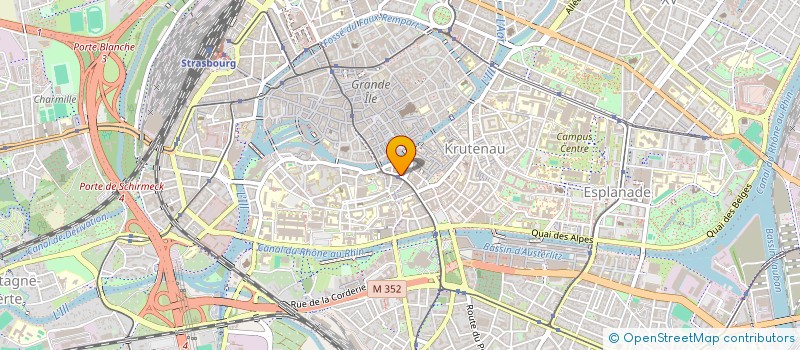 localisation de l'entreprise SCI LES BERGES DE L'ILLIADE à STRASBOURG
