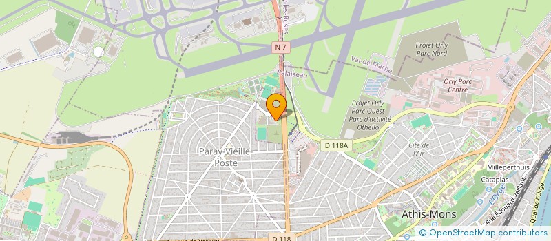 localisation de l'entreprise SCI LES BERGES DE LA SEINE à ATHIS-MONS