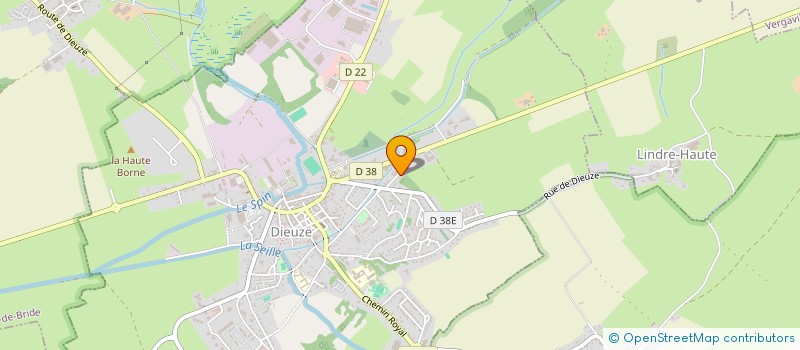 localisation de l'entreprise SCI LES BERGES DU VERBACH à DIEUZE