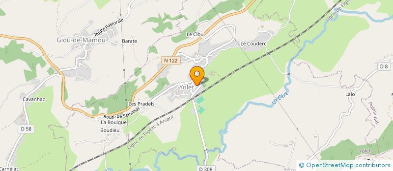 localisation de l'entreprise SCI LES BERNACHES à YOLET