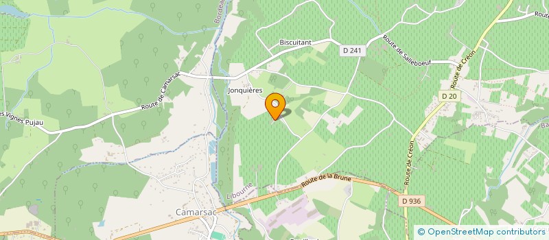 localisation de l'entreprise SCI LES BERTINS  SAINT-GERMAIN-DU-PUCH