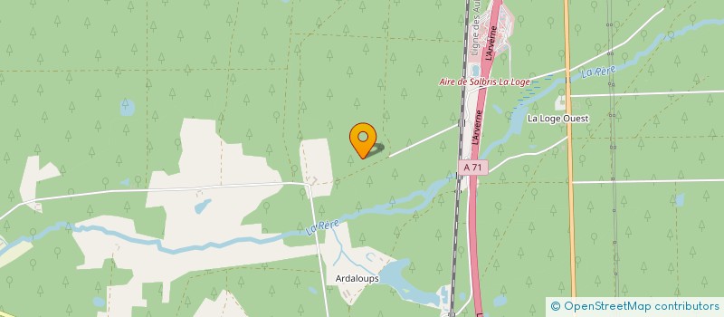 localisation de l'entreprise SCI LES BESSINES  SALBRIS