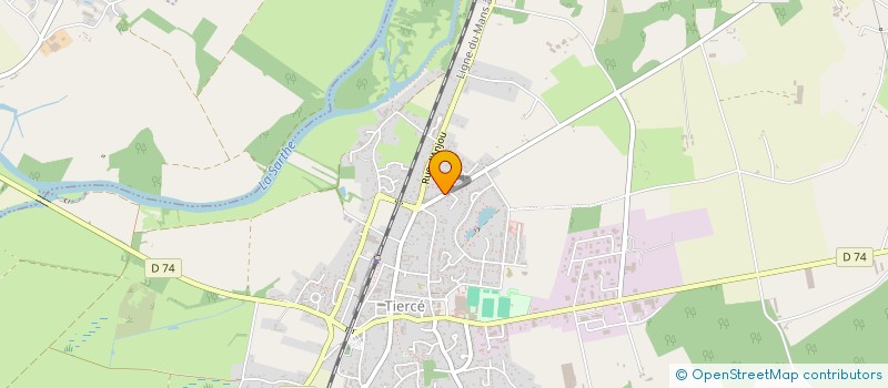 localisation de l'entreprise SCI LES BESSON'S à TIERCE