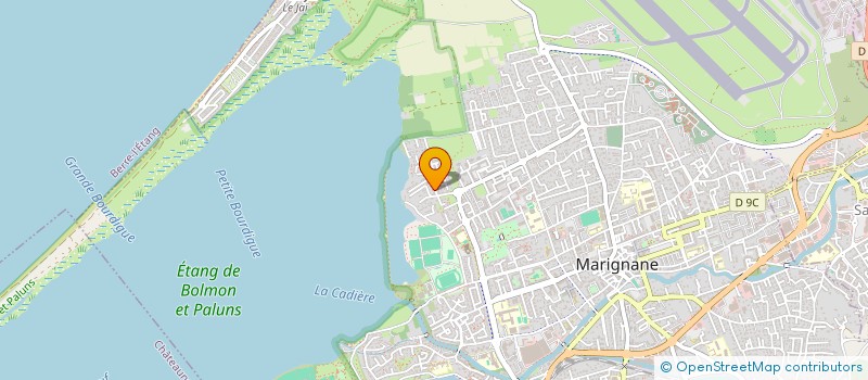 localisation de l'entreprise SCI LES BEUGONS  MARIGNANE