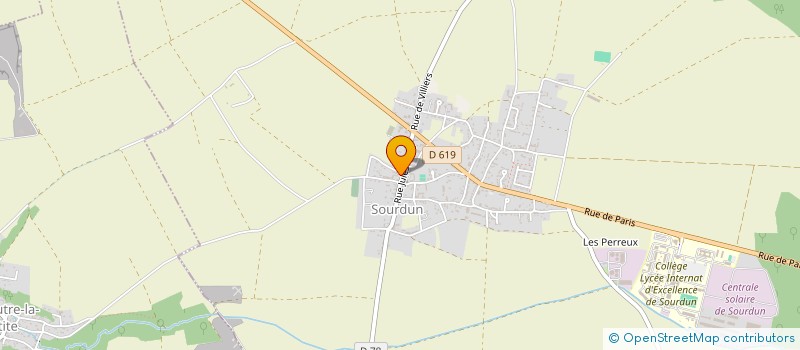 localisation de l'entreprise SCI LES BEUZ  SOURDUN
