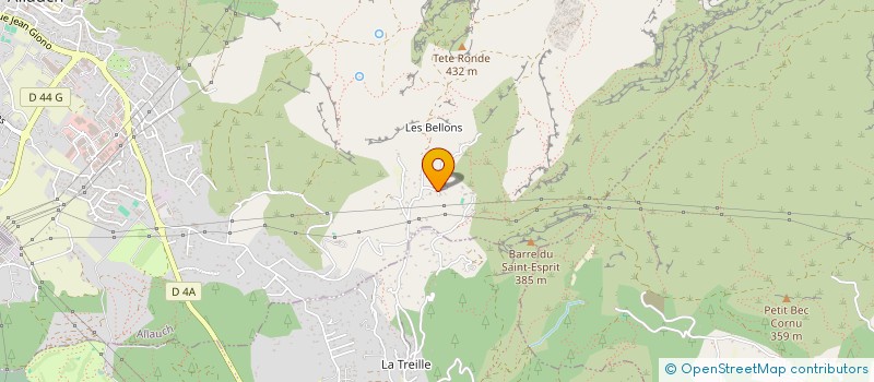 localisation de l'entreprise SCI LES BEZOUCHES  ALLAUCH