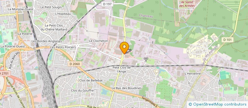 localisation de l'entreprise SCI LES BICHARDERIES à FLEURY-LES-AUBRAIS