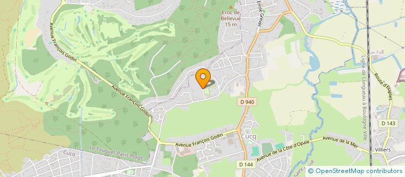 localisation de l'entreprise SCI LES BICHES à CUCQ